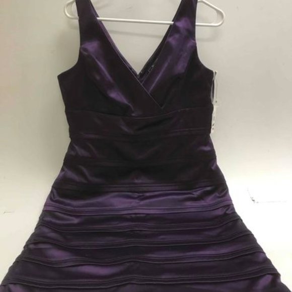 Purple Dress American Living Size 12 - Picture 6 of 7